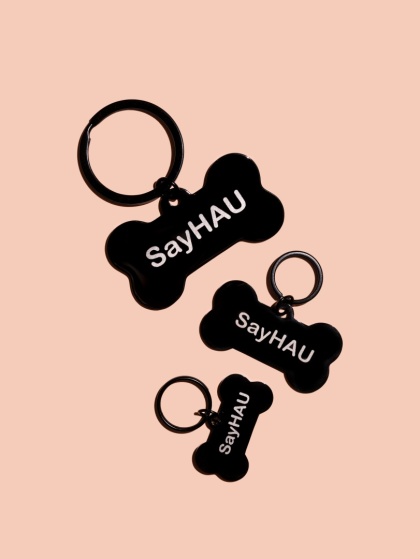 Adresatka ze stali nierdzewnej - kostka