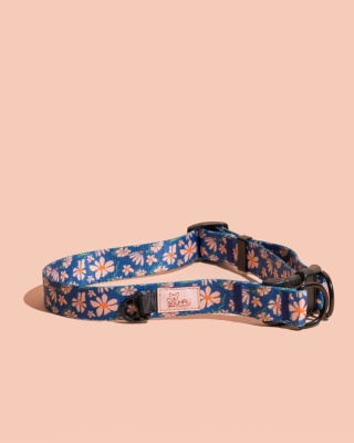 Obroża double lock PupsyFlora