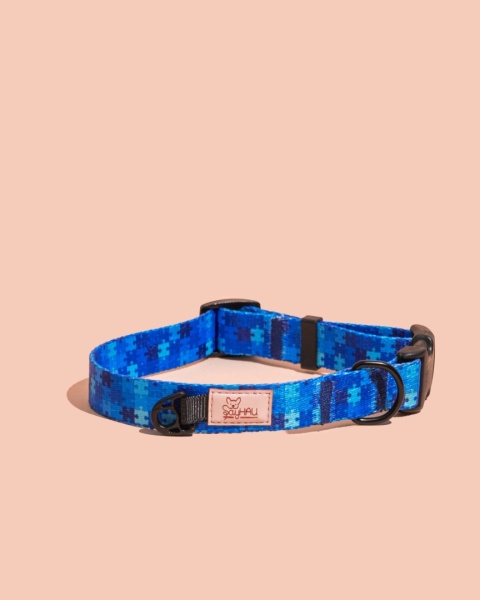 Obroża z klamrą HauBlue