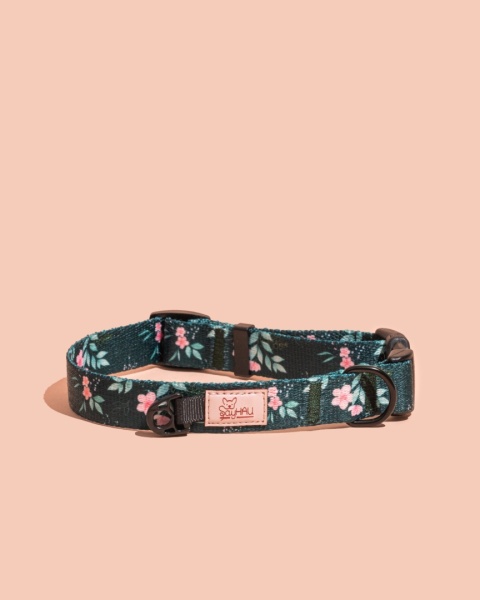 Obroża z klamrą PupsyBlush