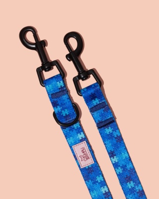 Smycz przepinana HauBlue